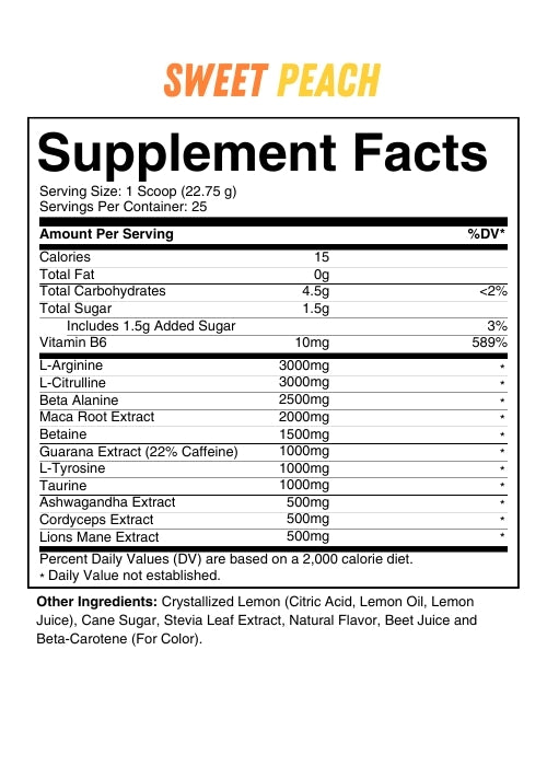 AP Nootropic Pre-Workout