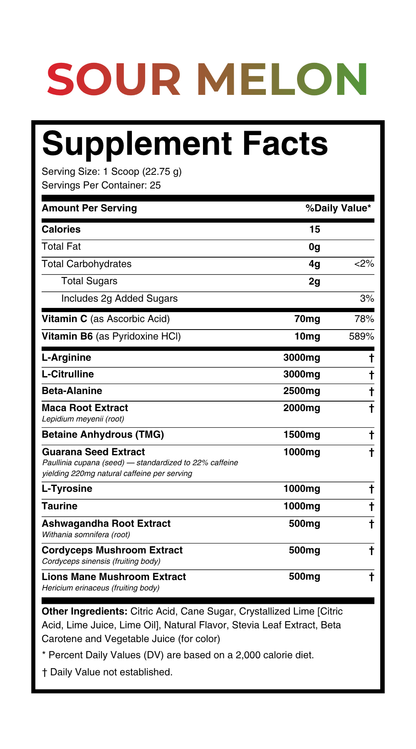 AP Nootropic Pre-Workout