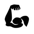 Strength and endurance icon