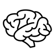 Nootropic brain support icon